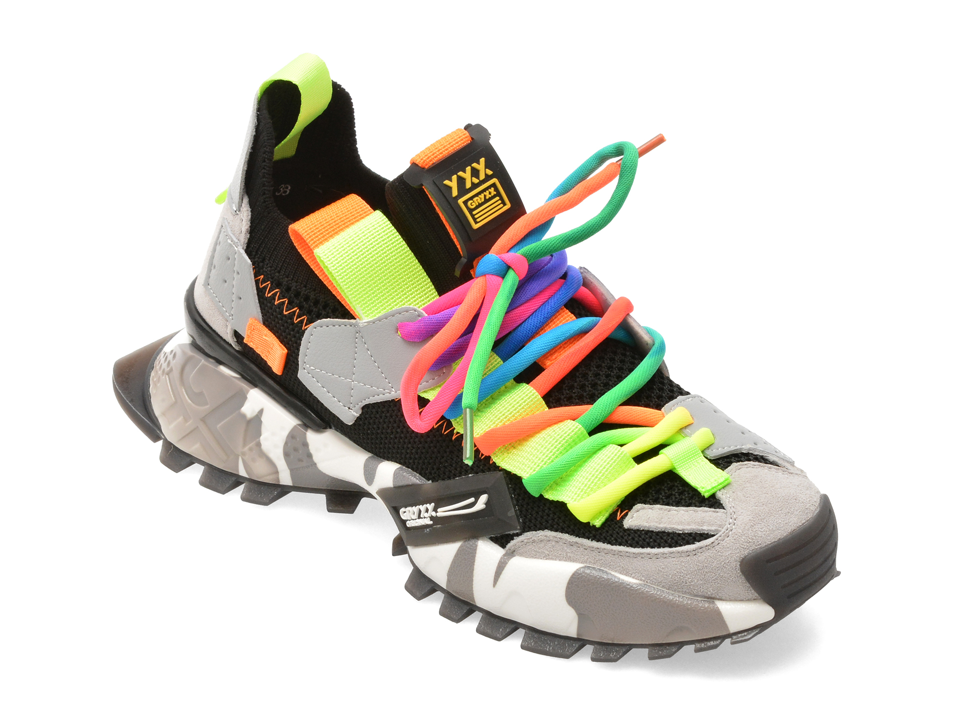 Gryxx Pantofi Sport Negri - Confort și Stil - imagine 3