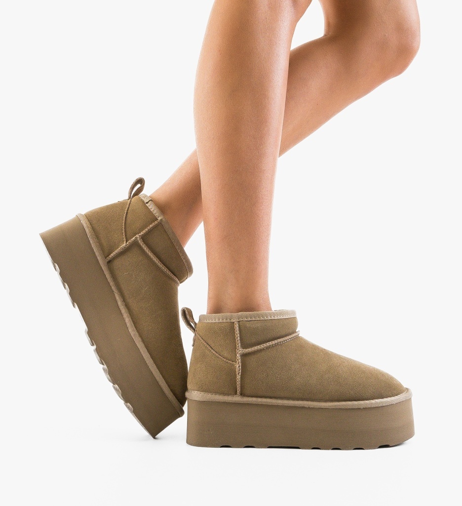 Cizme Ug Zayne Khaki | Confort și Stil - imagine 4