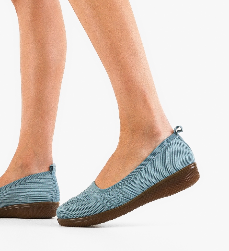 Espadrile Dama Shandiin Albastre - Confort Vară - imagine 3