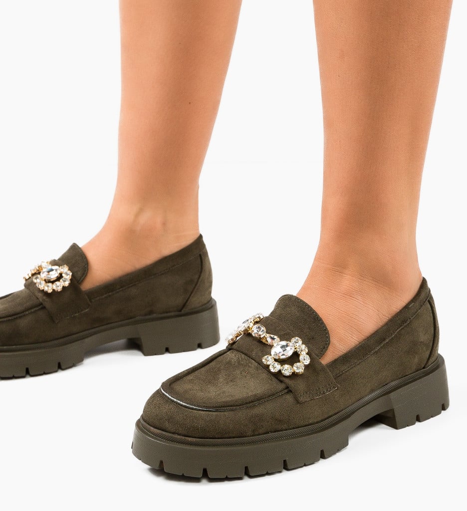 Pantofi Casual Shania Verzi | Confort și Stil - imagine 5