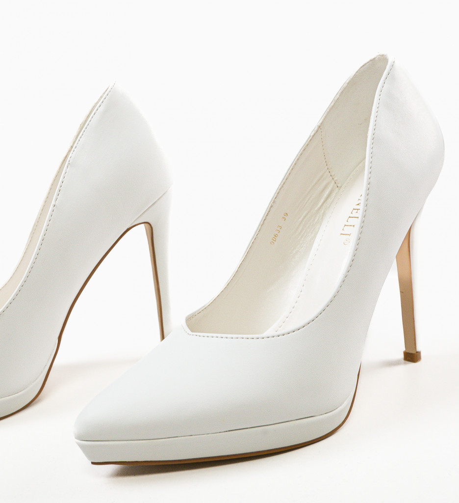 Pantofi Paray Albi - Eleganta si Versatilitate