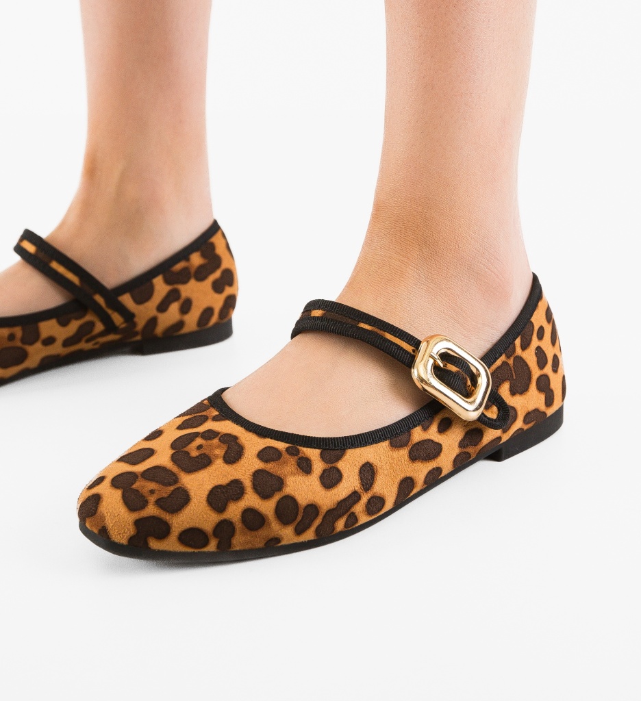 Balerini Bernard Animal Print Confort Casual - imagine 3