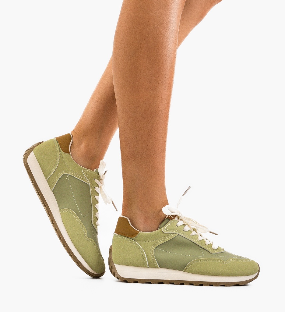 Sneakers Dama Myga Verzi - Confort și Stil - imagine 3