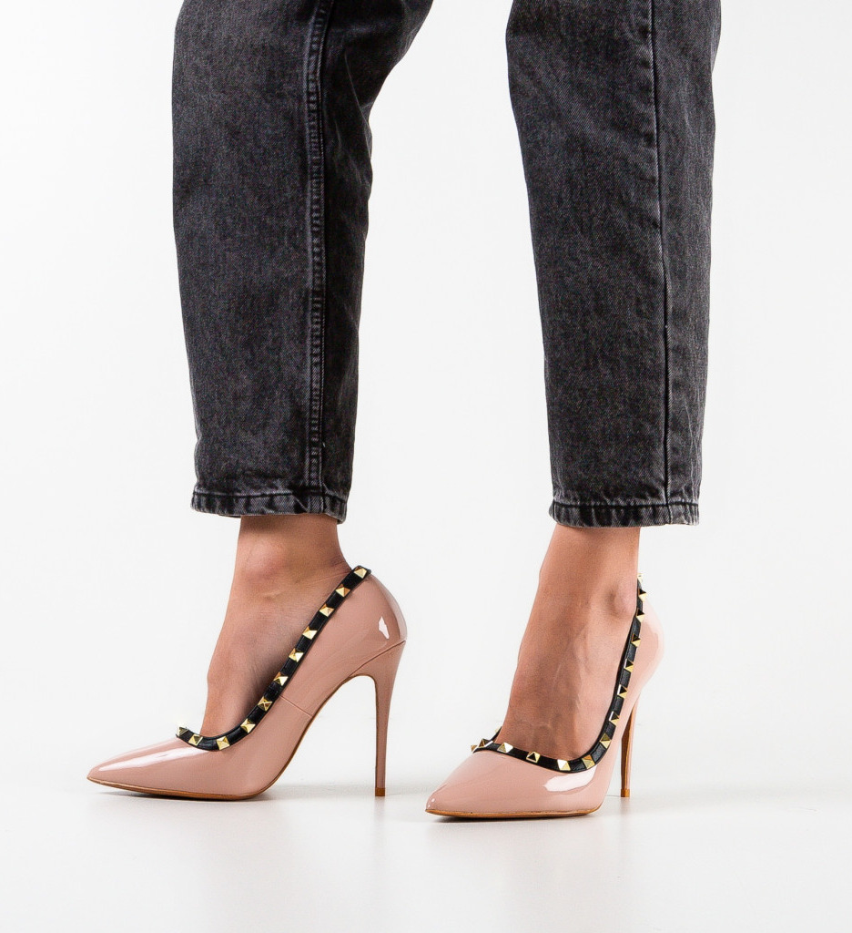 Pantofi Luvea Nude - Eleganță și Stil - imagine 3