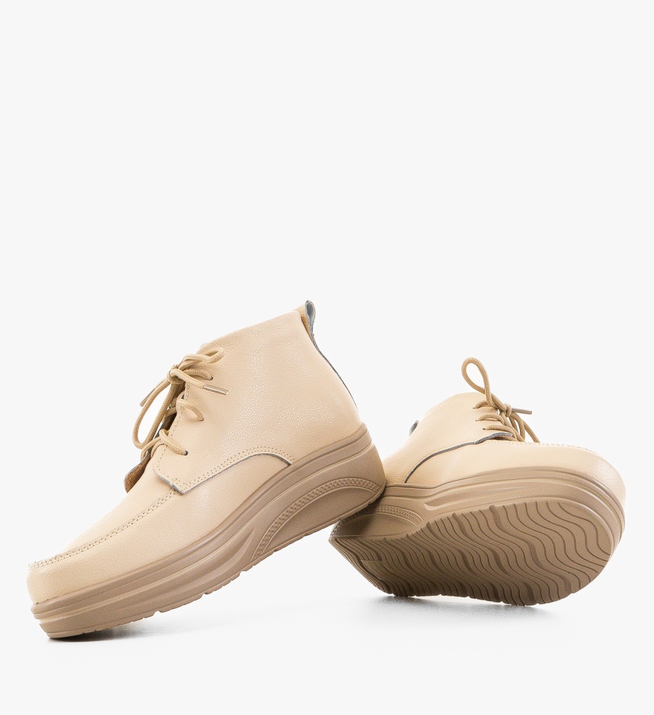 Pantofi Casual Bergamon Bej - Confort și Stil - imagine 8