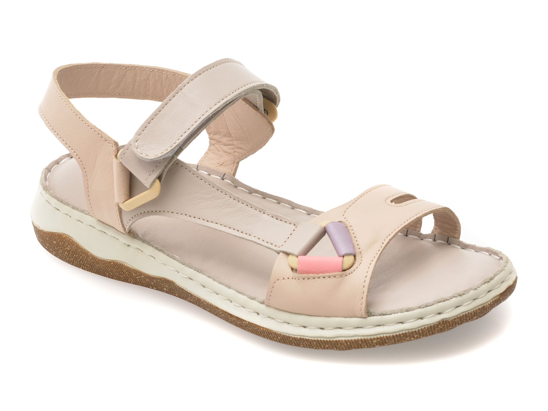 Sandale GRYXX Bej Piele Naturală CS3210