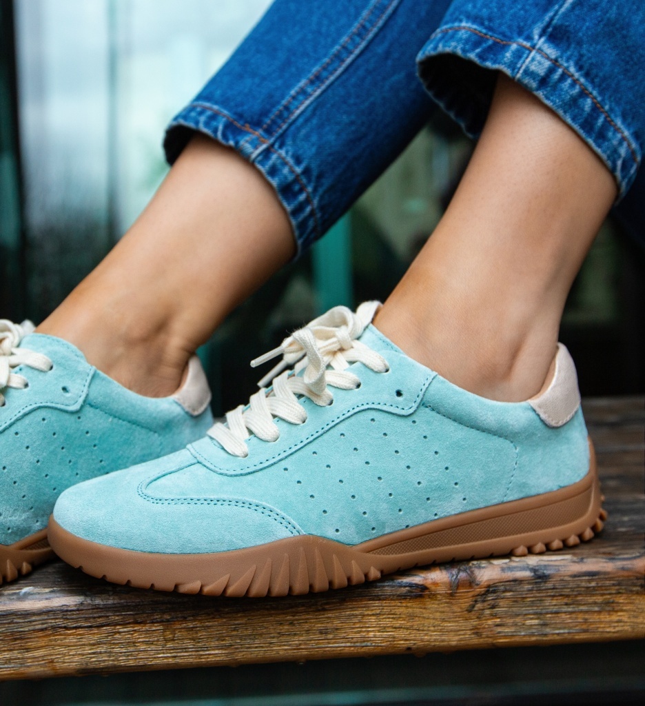 Sneakers Dama Nygery Albastri | Confort Sport - imagine 3