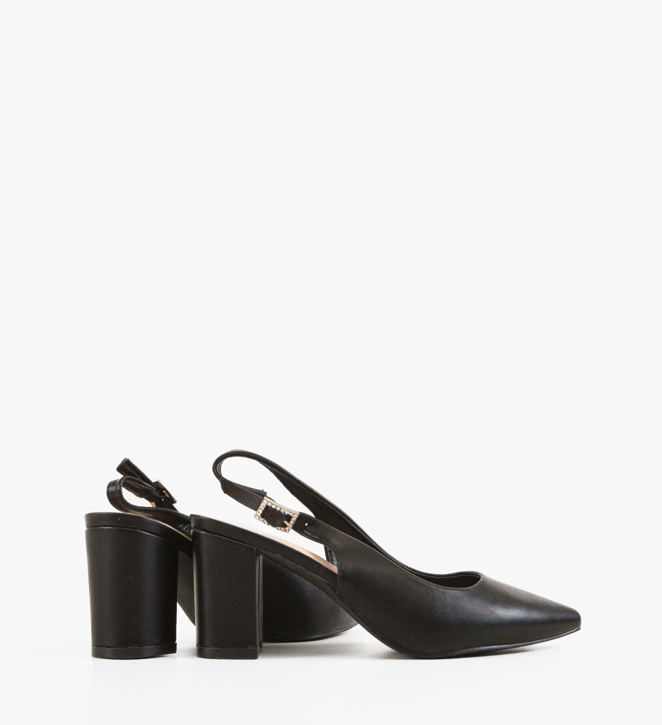 Pantofi dama Leona Negri eleganți cu toc - imagine 4