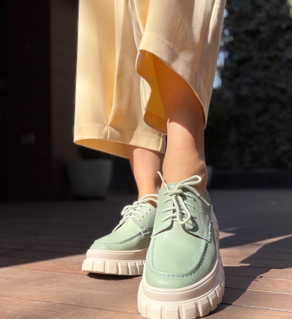 Pantofi Casual Loprem Verzi | Stil și Confort - imagine 14