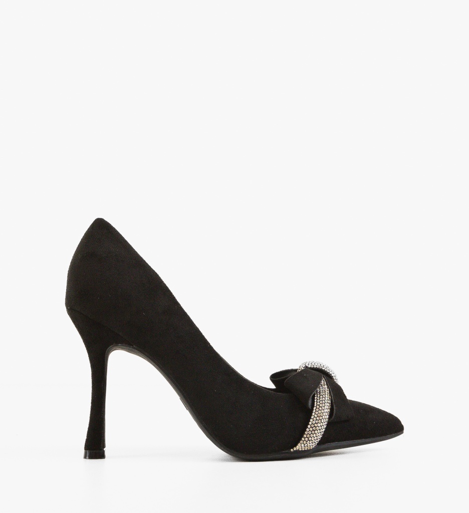 Pantofi Stiletto Negri Subhaa - Eleganță Maximă - imagine 5