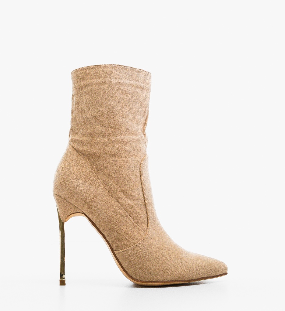 Botine Dama Beinar Bej | Eleganță și Confort - imagine 6