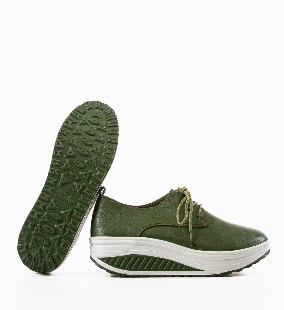 Pantofi Casual Kleak Verzi | Confort & Stil Urban - imagine 6
