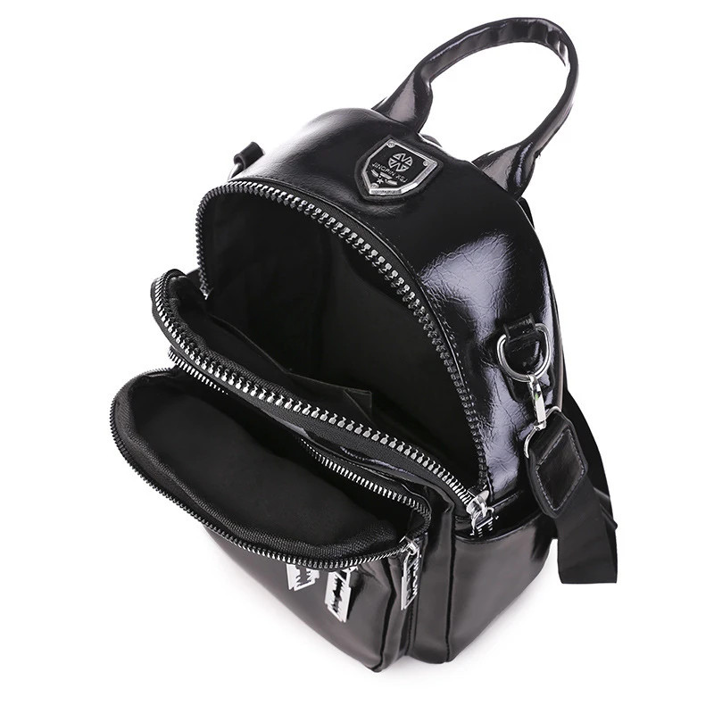 Rucsac Dama Delis Aisha Negru | 2-in-1 Versatil - imagine 6