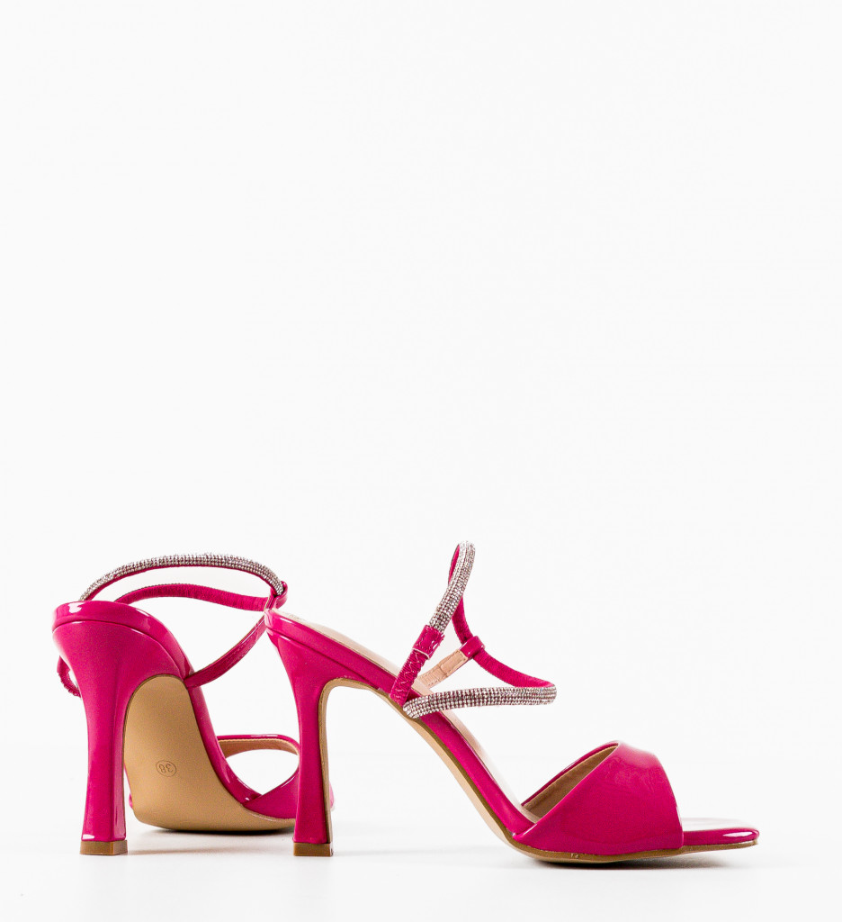 Sandale Okafor Fuchsia | Eleganță Văratică - imagine 6