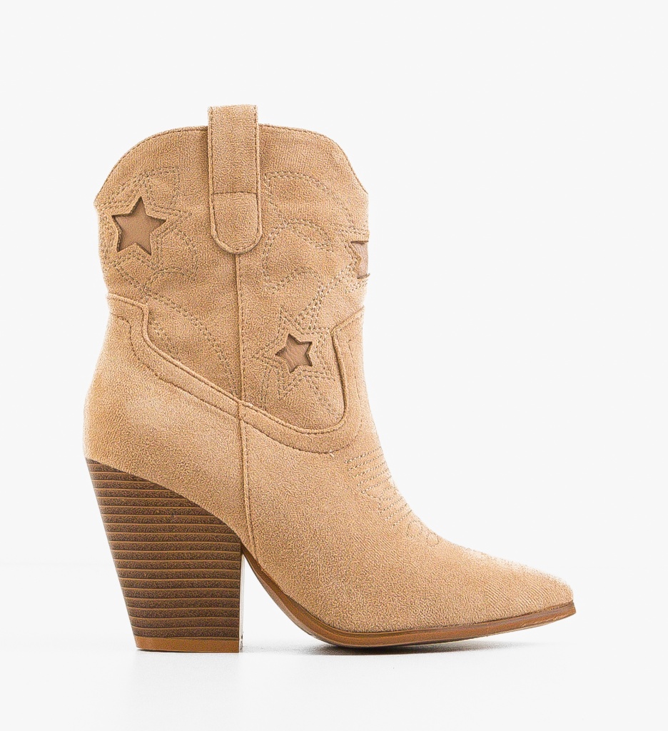 Botine Dama Vanna Khaki - Eleganță și Confort - imagine 6