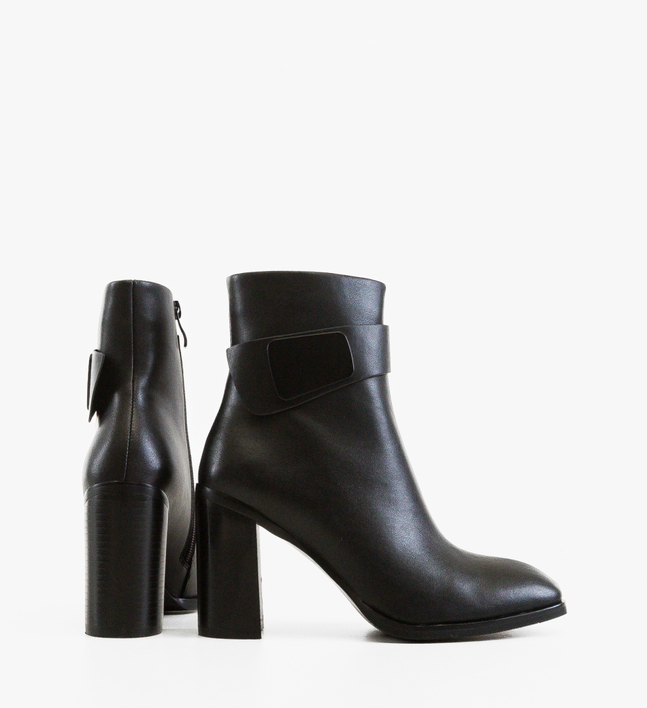 Botine Glaray Negre Depurtat | Eleganță & Confort - imagine 4
