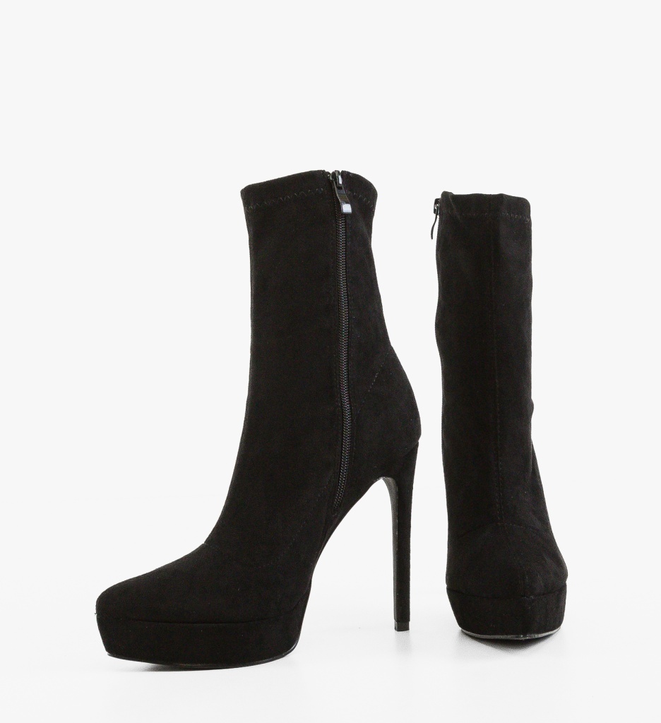 Botine dama Jahoi Negre 4 - imagine 3