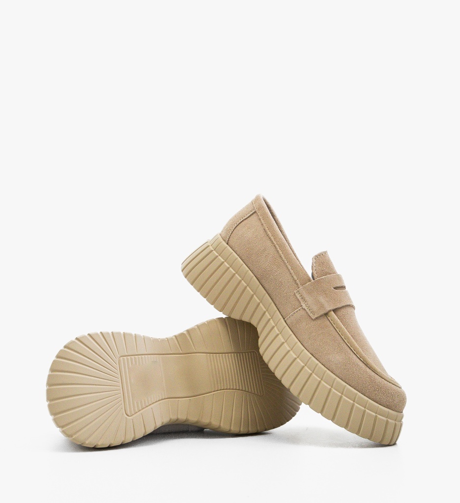 Pantofi Casual Kalte Bej - Confort și Stil - imagine 2