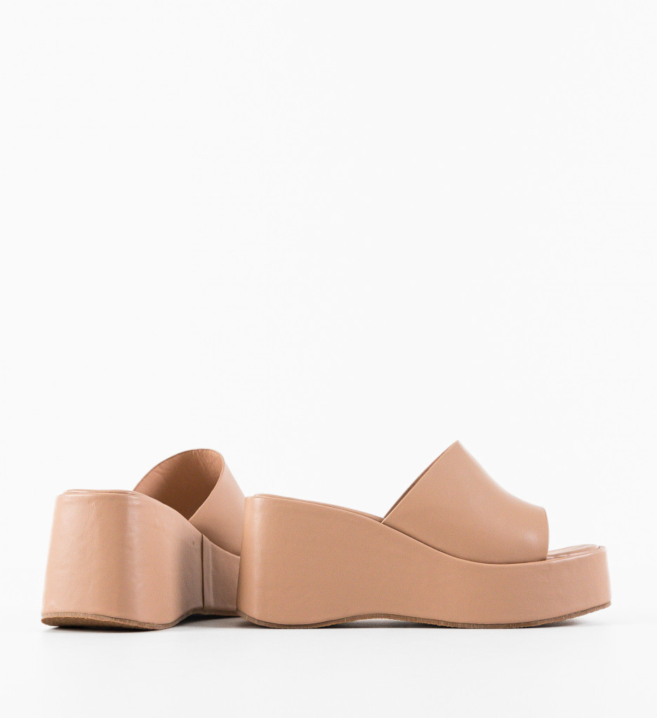 Papuci dama Haras Bej - Confort si Eleganta - imagine 5