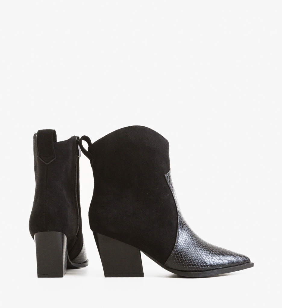 Botine Brebly Negre - Eleganță și Confort - imagine 5