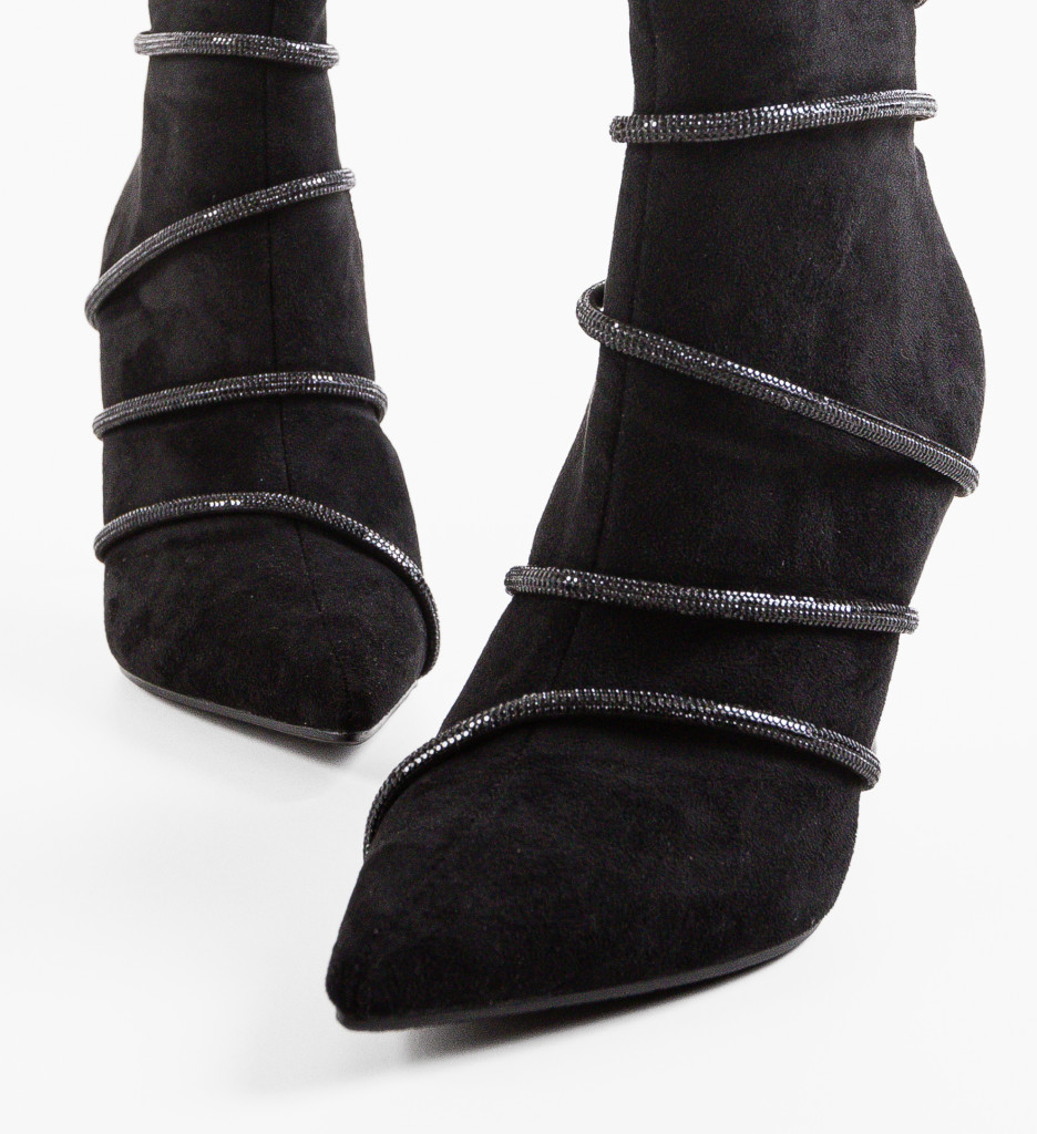 Botine Dama Hatti Negre - Eleganță și Confort - imagine 6