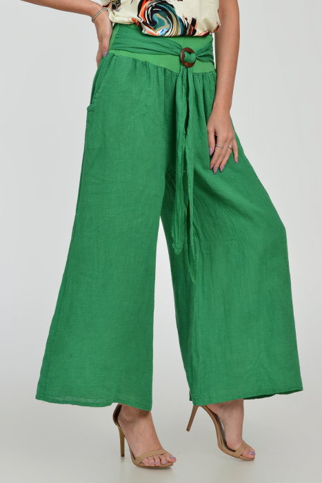 Pantaloni In Vara Verzi Shopika | Stil Confortabil