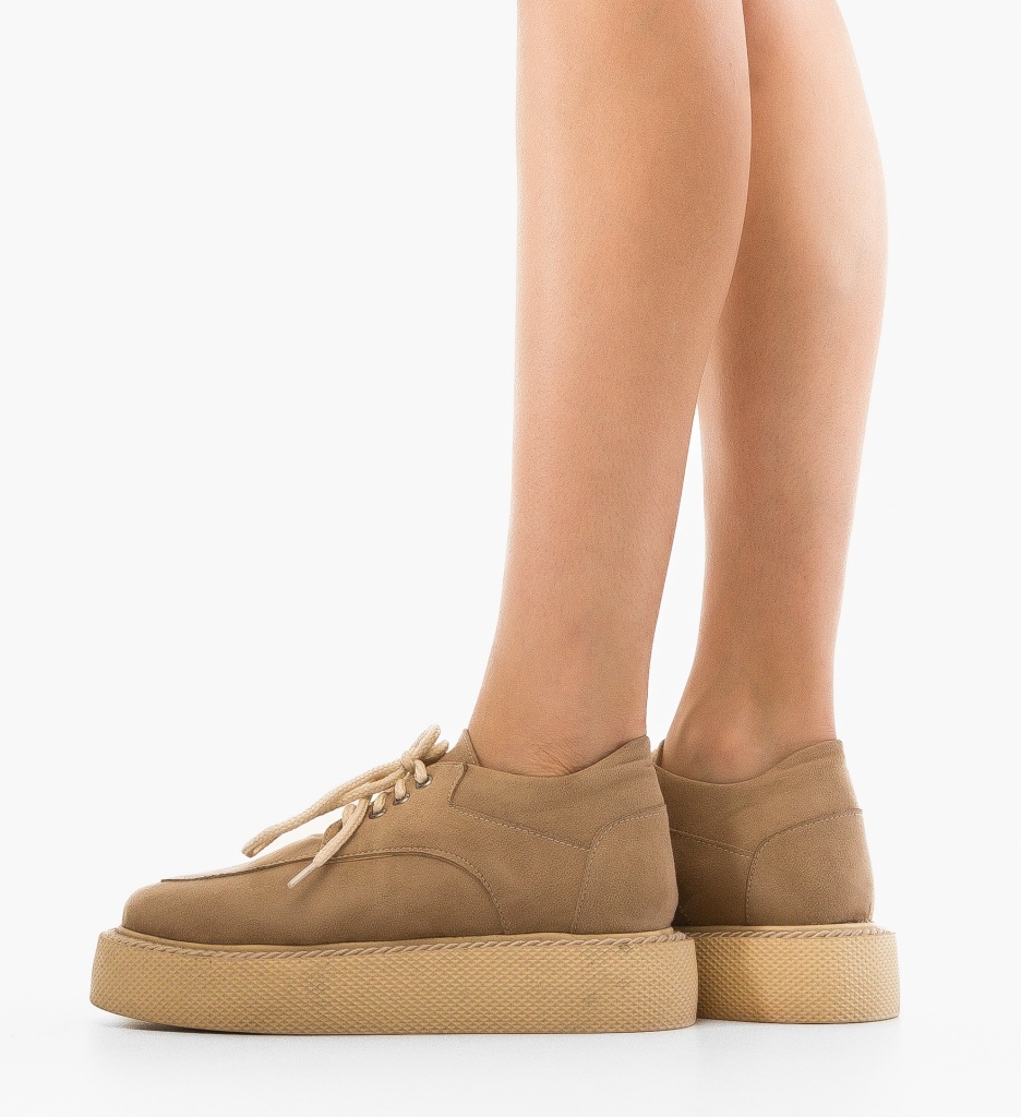 Pantofi Casual Fagen Bej - Confort și Stil - imagine 3