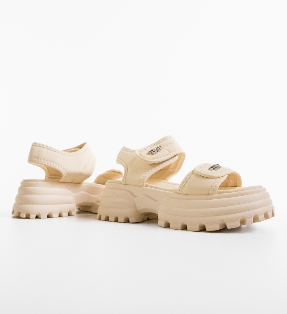 Sandale Dama Fulgrim Bej | Elegante si Confortabile - imagine 6