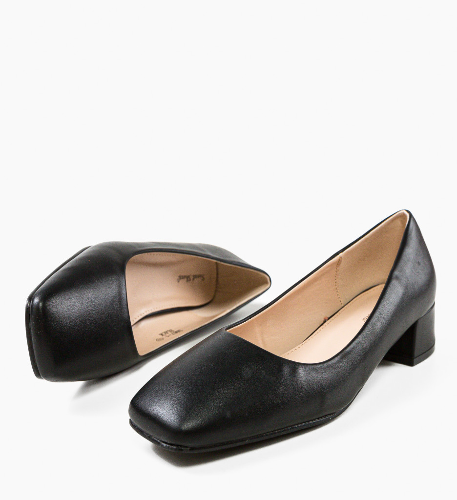 Pantofi cu Toc Parks Negri - Eleganță și Stil - imagine 8