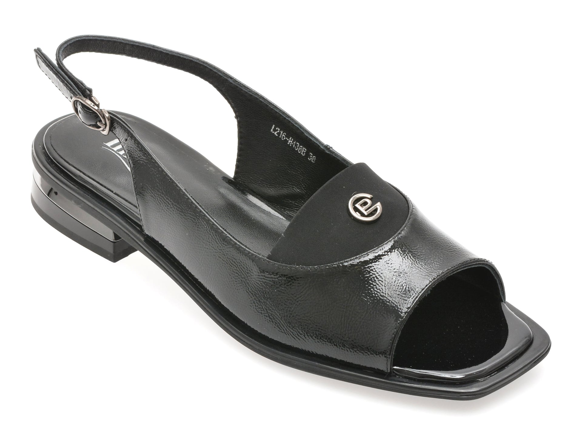 Sandale Image Negre | Piele Naturală & Confort