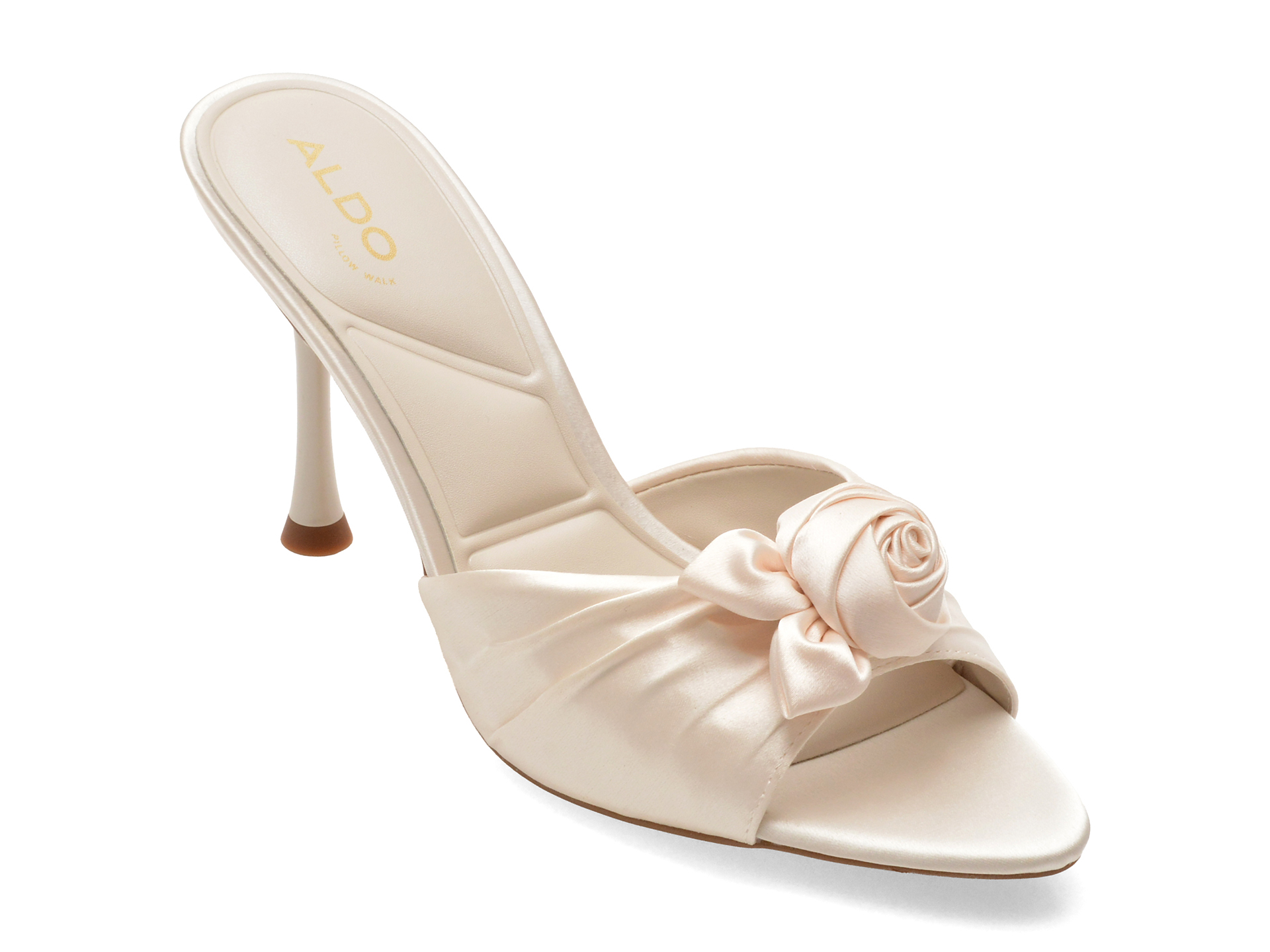 Papuci ALDO Rosalina 110 Albi Eleganți
