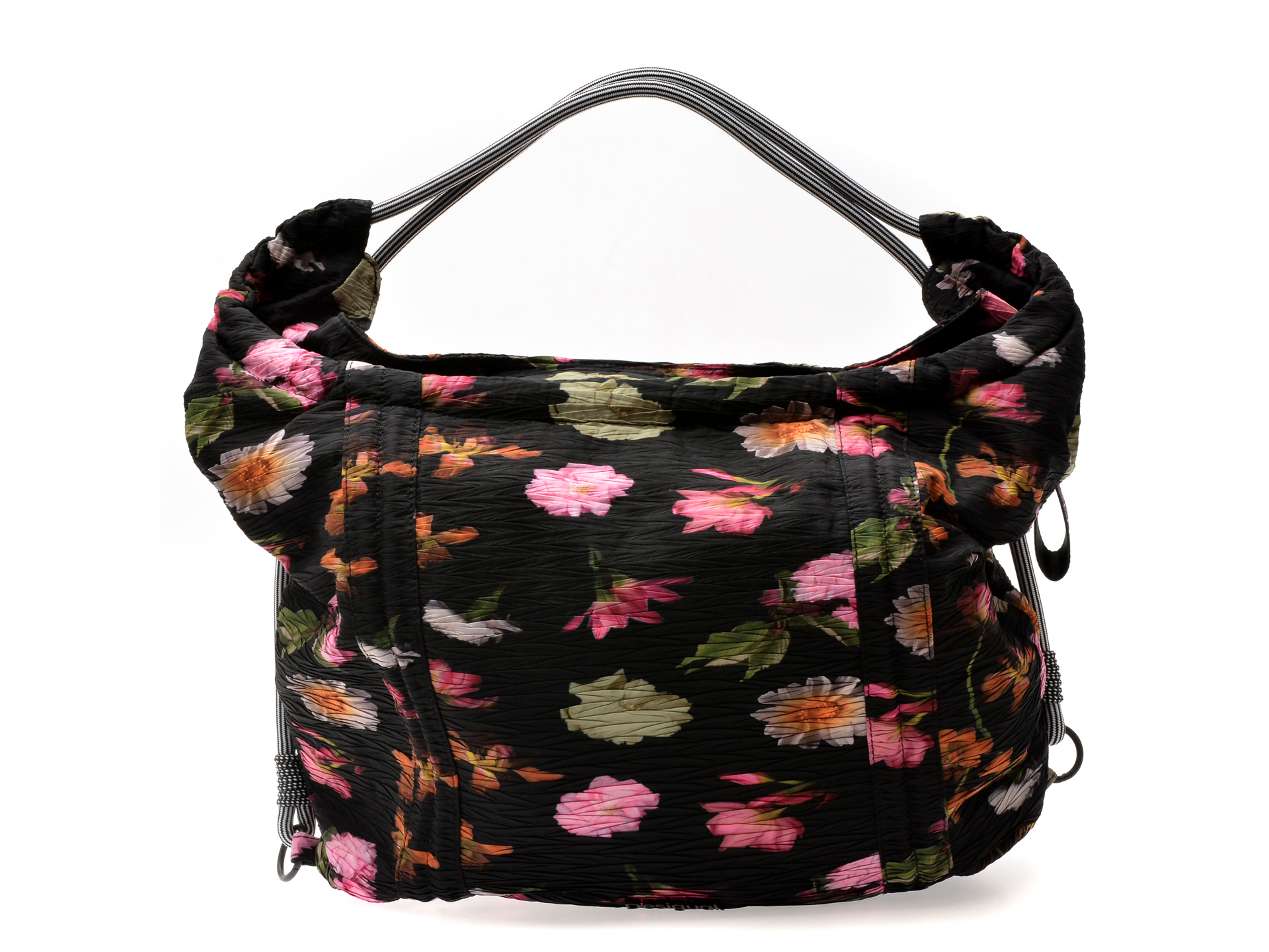 Geanta Desigual Neagra Textil - Eleganta Practica