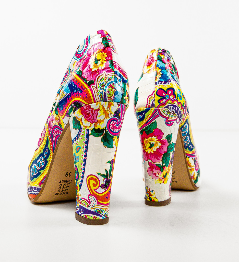 Pantofi cu toc Clash Multi - Eleganță și Stil