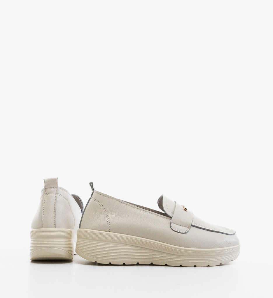 Pantofi Casual Vefra Albi | Stil și Confort Zilnic - imagine 3