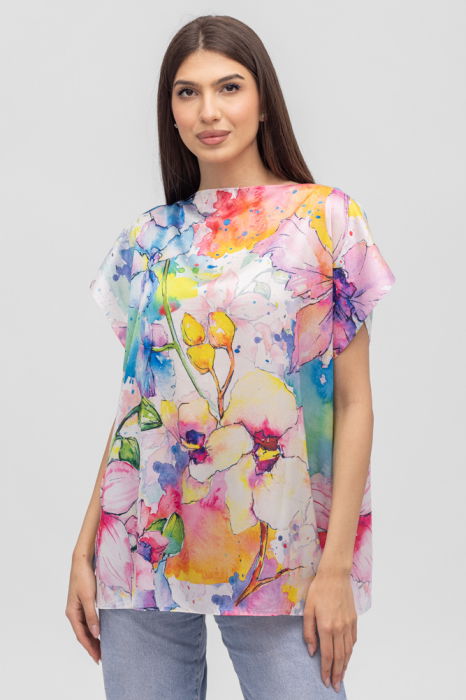 Bluza Poncho Mătase Shopika Summer