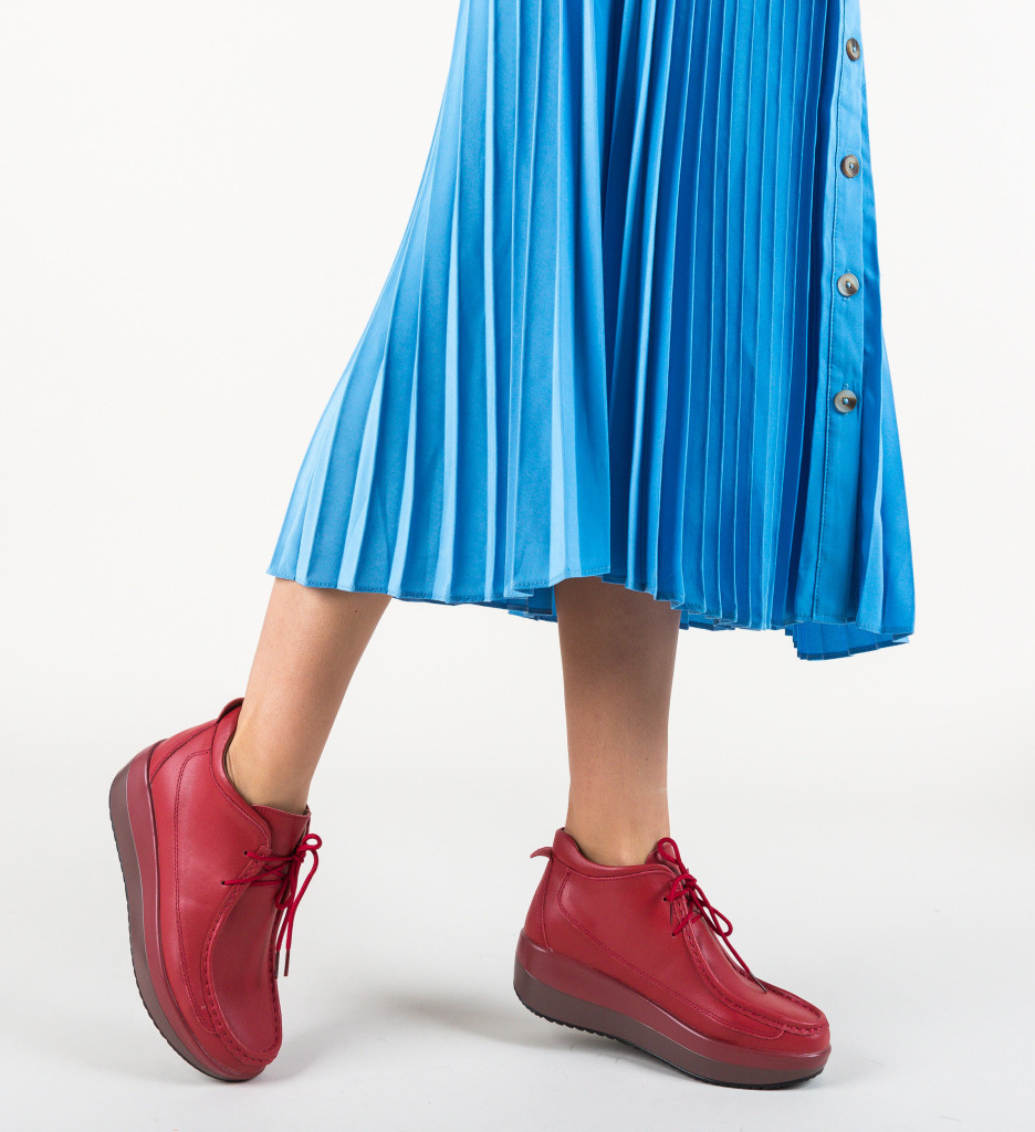 Pantofi Casual Nash Rosii - Stil și Confort