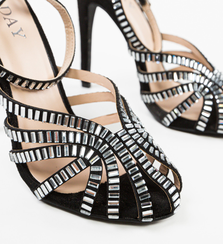 Sandale Bagaz Negre | Eleganta la Fiecare Pas - imagine 8