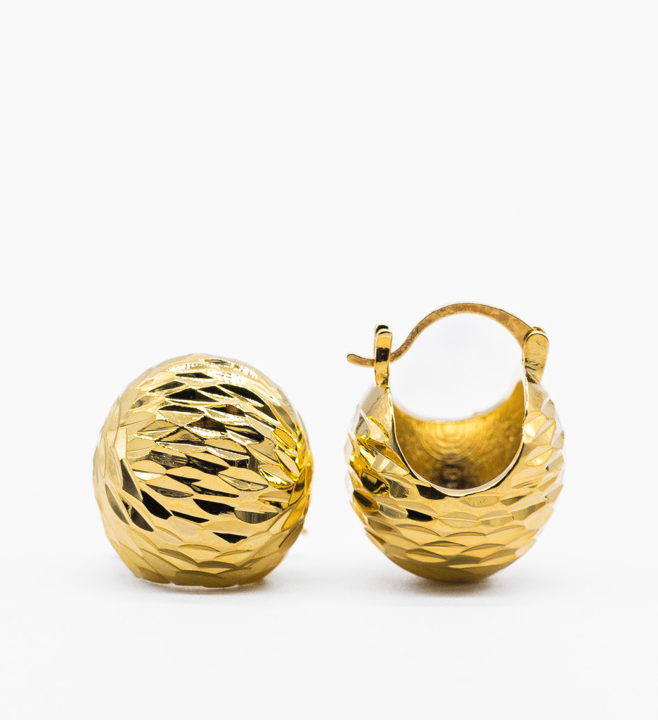 Cercei Moty Aurii – Accesorii Elegante