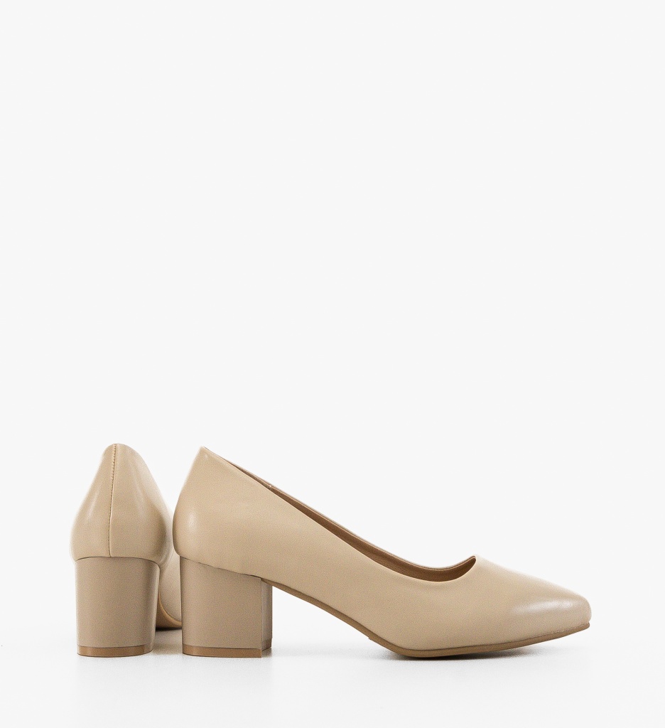 Pantofi Dama Perkins Bej | Eleganță și Confort - imagine 3