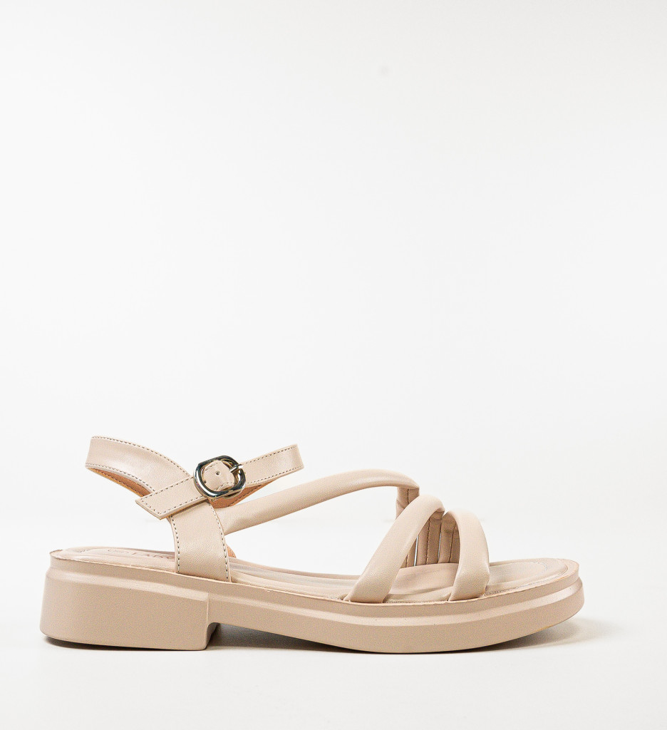 Sandale Dama Holly Bej | Eleganță și Confort - imagine 5