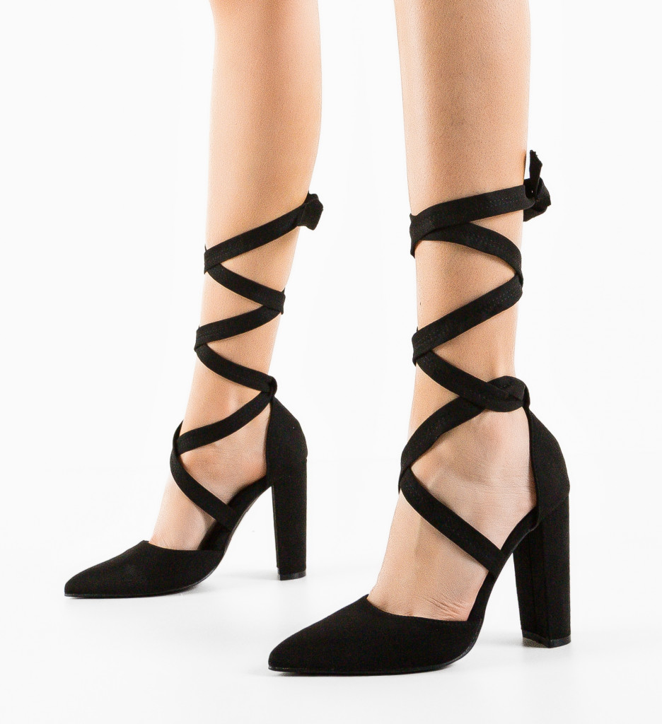 Pantofi dama Salem Negri - Eleganță și Confort - imagine 3