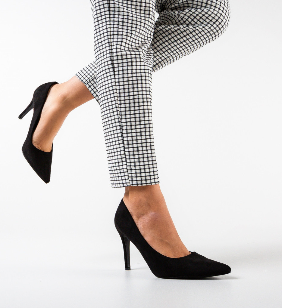 Pantofi cu Toc Olson Negri 2 - Eleganță și Stil