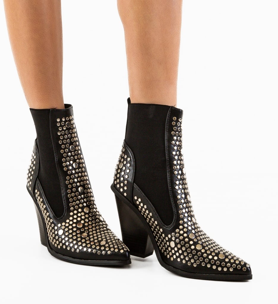 Botine Dama Carol Negre | Elegante si Comode - imagine 3