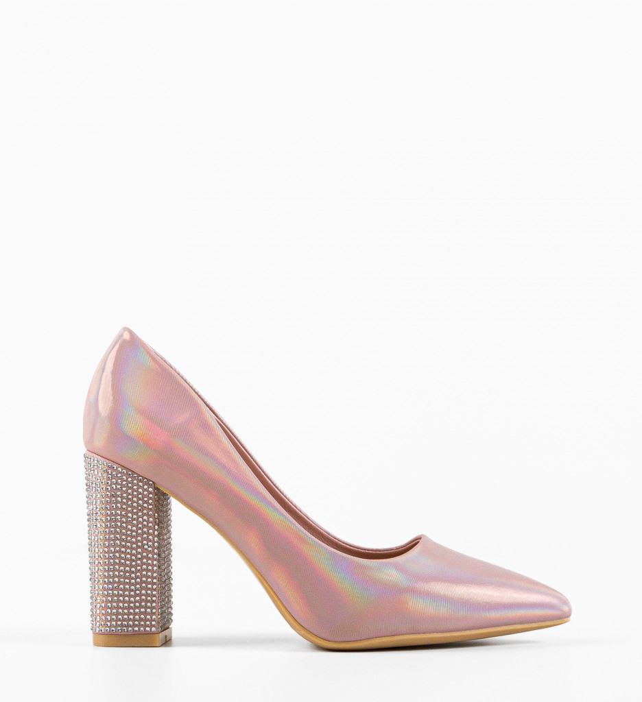 Pantofi Evely Roz - Eleganță și Stil - imagine 5