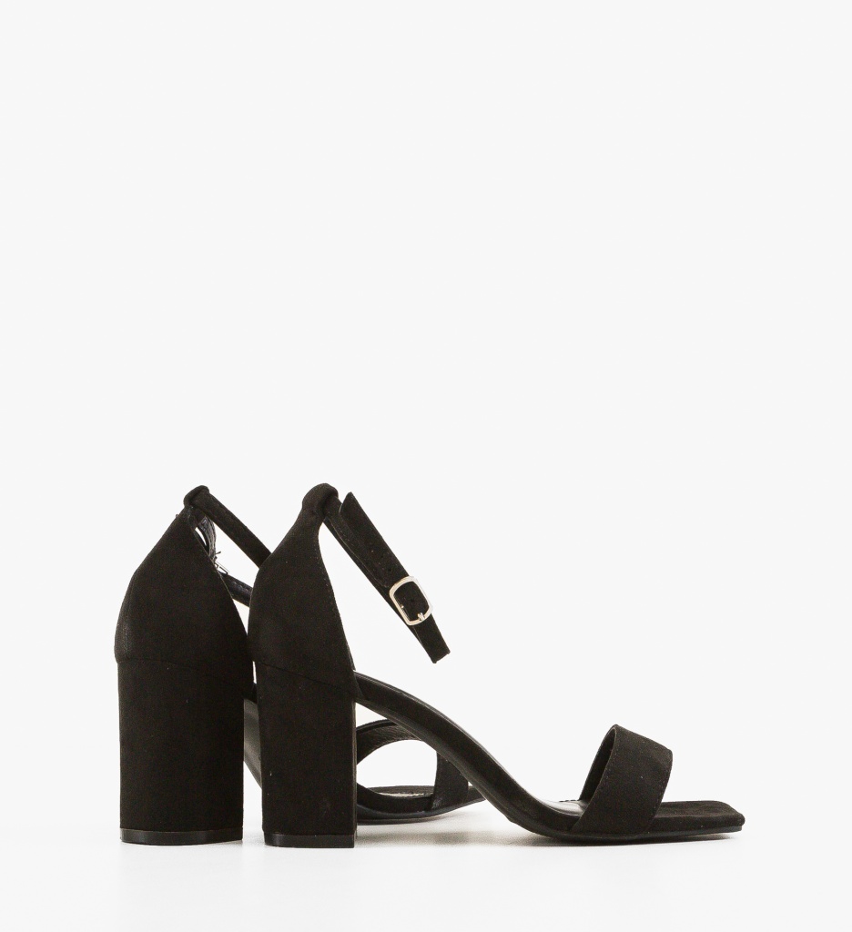 Sandale cu toc Huff Negre - Eleganță maximă - imagine 2