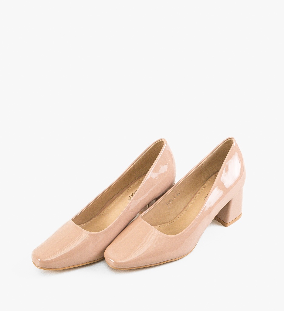 Pantofi Nieve Nude - Eleganță și Confort - imagine 5