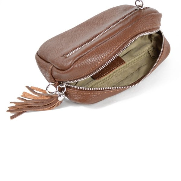 Geanta Dama Delis Stina, Piele Naturala - imagine 2