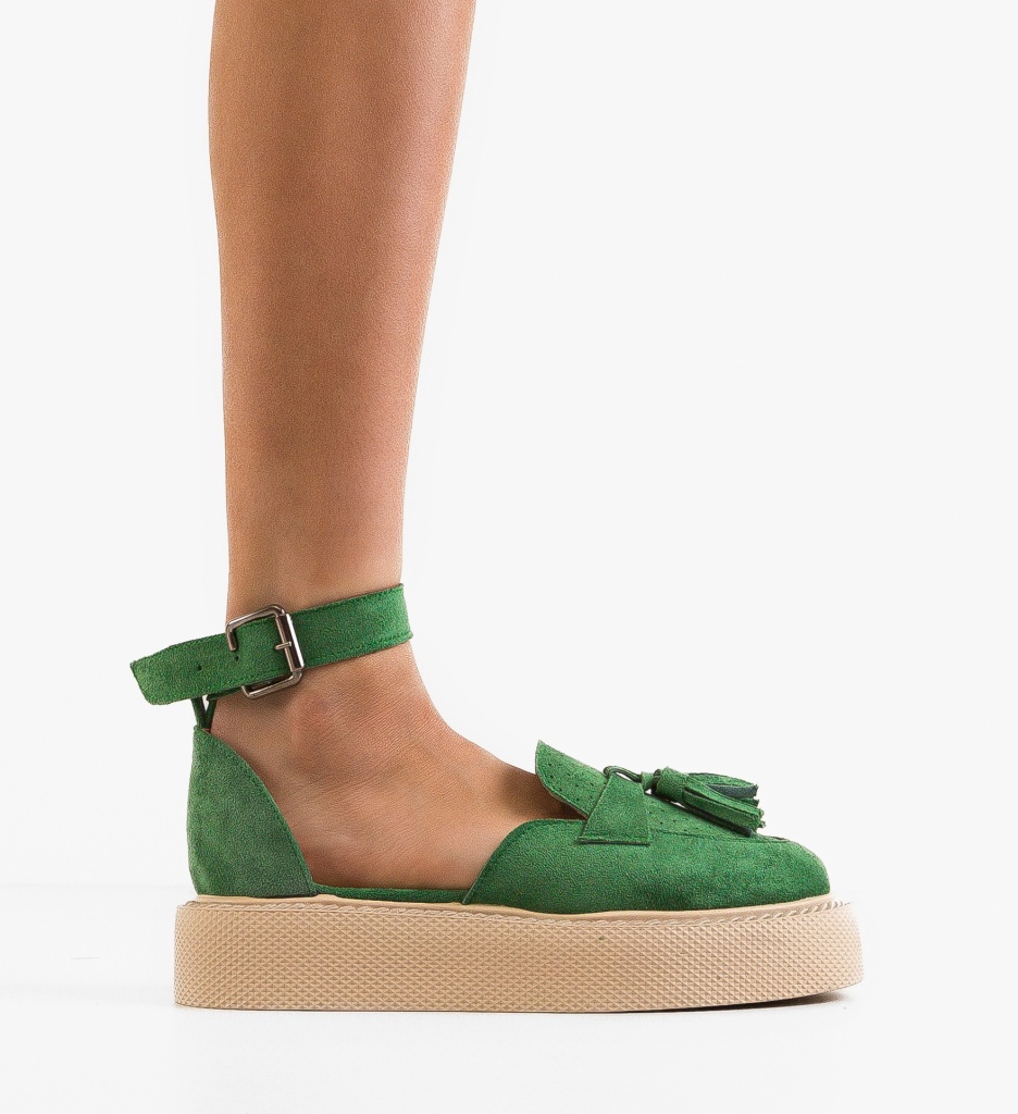 Pantofi Casual Kastor Verzi - Confort și Stil - imagine 6