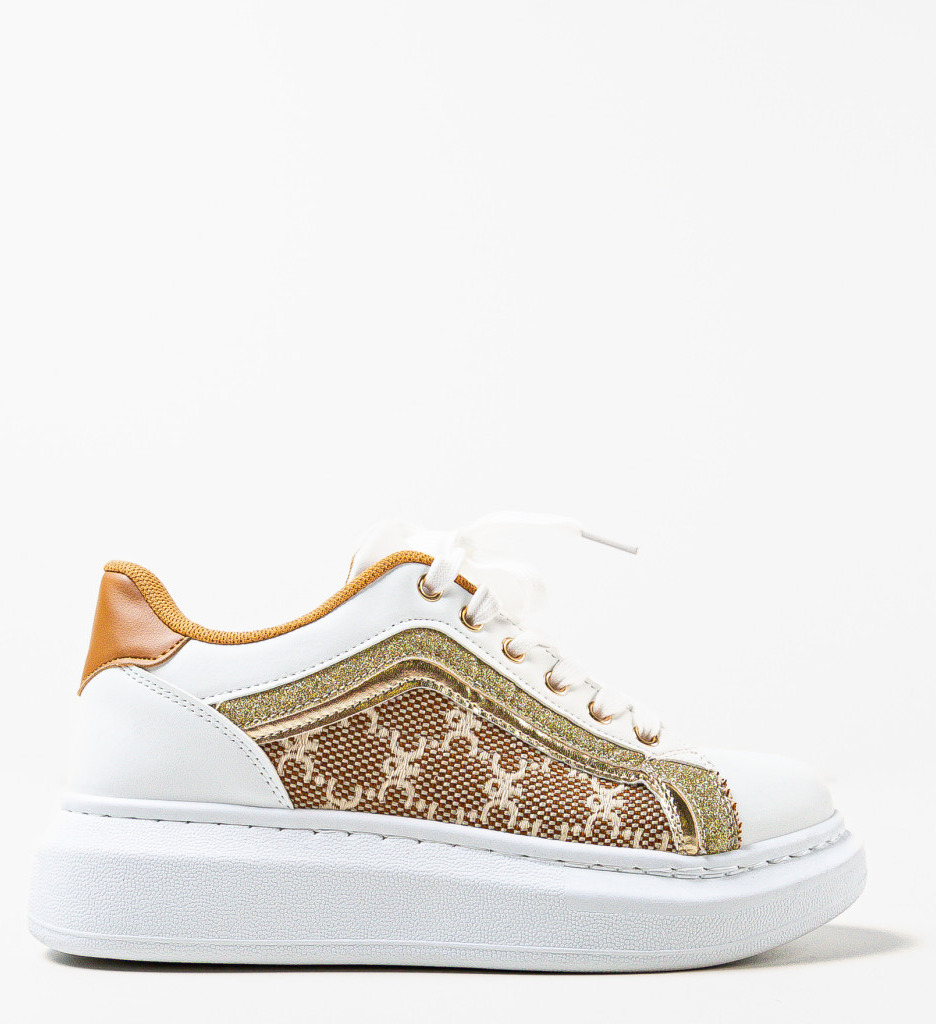 Sneakers Dama Puyt Albi | Confort și Stil - imagine 4