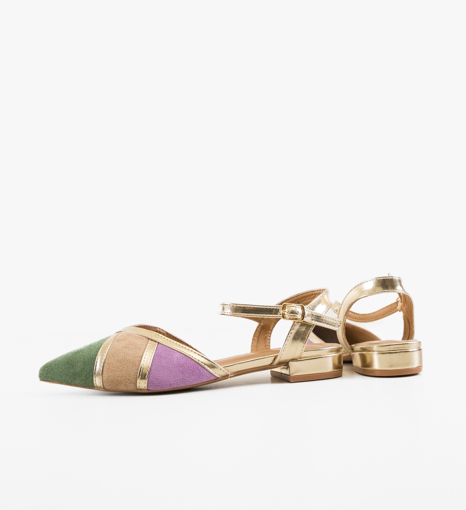 Balerini Dama Aguirr Verzi | Confort & Stil - imagine 6